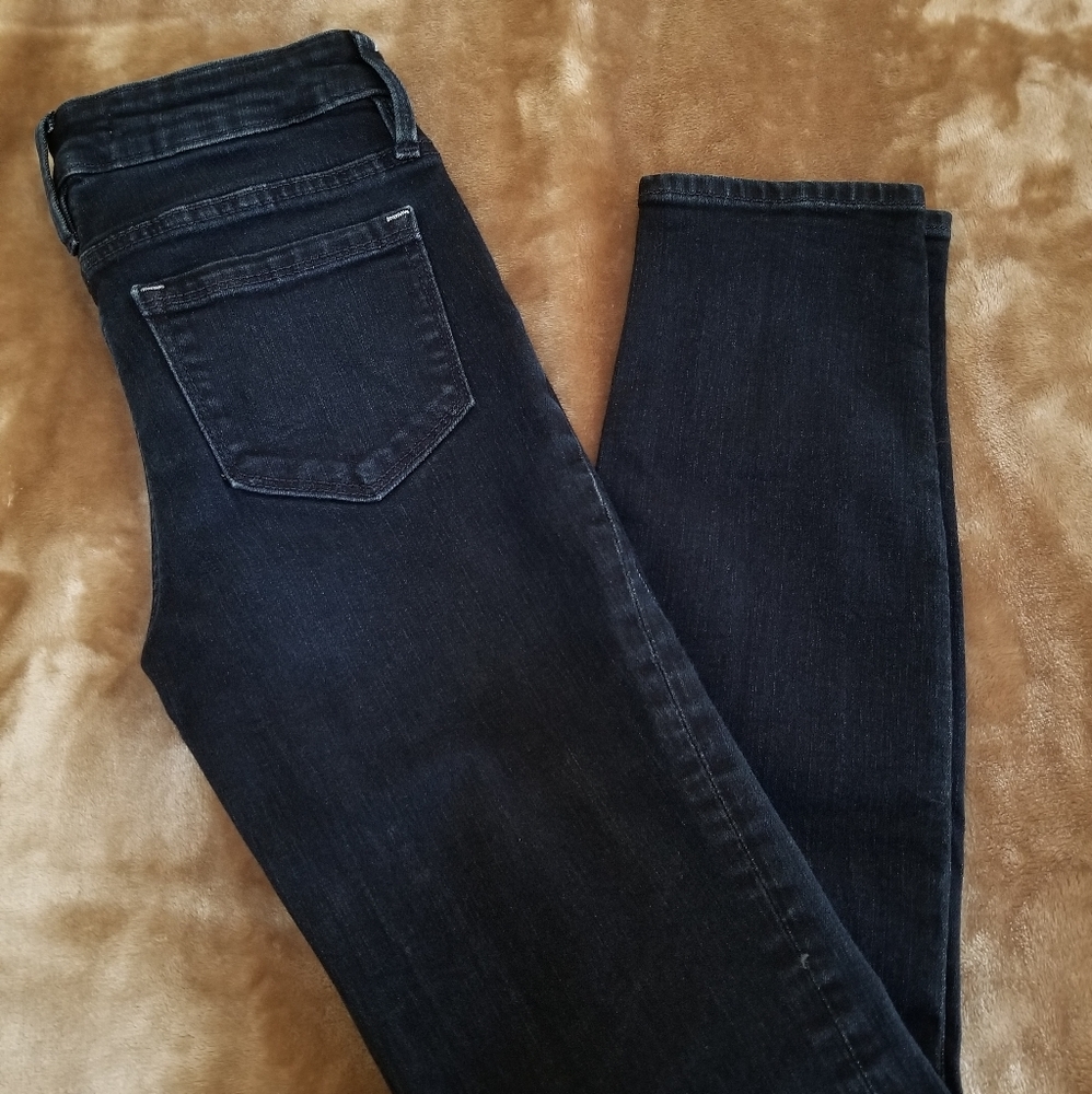 High Rise Athleta Dark Wash Skinny Jeans